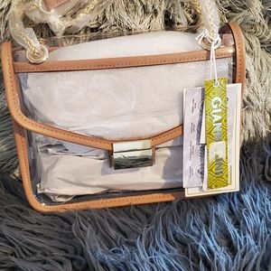 Gianni Bini clear Crossbody